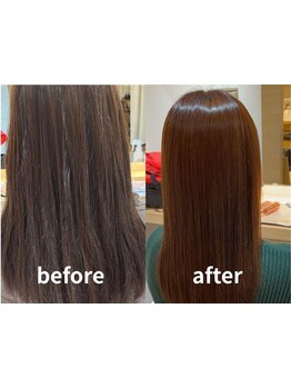 【CLALA髪質改善】繰り返しのカラーやパーマで傷んだ髪も芯から補修！髪質改善Trでダメージ毛も艶々に♪