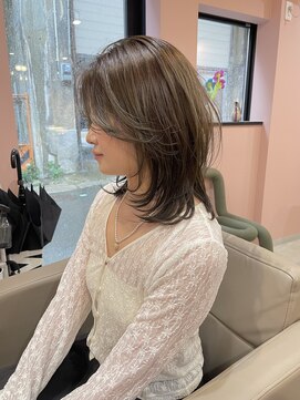 キーチェ 梅田中崎町(keych) レイヤーカット/ウェットヘア/デザインカラー[梅田駅/中崎町駅]