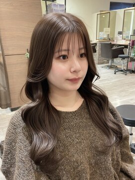 ヘアメイク シュシュ(Hair make chou chou) ブリーチなしダブルカラー　透明感カラー　髪質改善