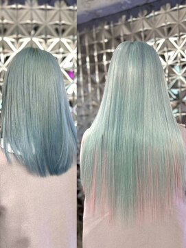 ラブスタシー 京都河原町店(lovestasy) シールエクステ/ブリーチトリプルカラー