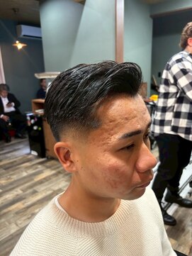 MEN’S HAIR/波巻ツイストスパイラル/フェザーパーマ/柏