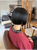 ミニマムボブ×ブラック