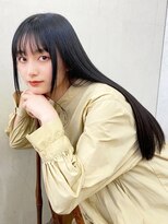 スラージュ 横浜(soulage)&nbsp;ツヤ感重視◎オージュアで叶う美髪ストレートロング