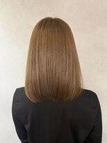 ノアル 大宮店(NOAHL) ベージュ/ブリーチなしダブルカラー/ボブ M