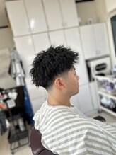 HSF ヘアサロンフクシマ&nbsp;ピンツイスト×テーパーフェード
