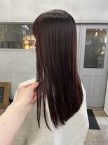 ヘアーワークスヴィクサス 諫早店(HAIR WORKS VIXUS) 【荒木夏暢】レッドカラー