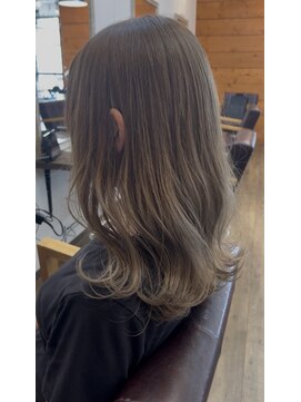 リドルヘアー 石井町店(Riddle HAIR) ミルクティーグレージュ/シアーグレージュ/サンドベージュ