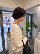 ブラウン(BROUN)&nbsp;伸ばしかけにもおすすめボブパーマ