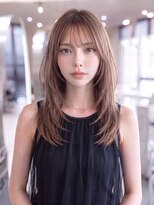 ハバナ 渋谷(HAVANA)&nbsp;セミロングレイヤー＊顔周りレイヤーカット【ハバナ渋谷】
