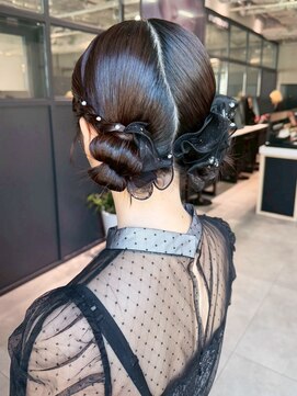 アイティー バイ アルバム 浦和店(IT by ALBUM) アップカチモリヘアアレンジブラウン_ba592251