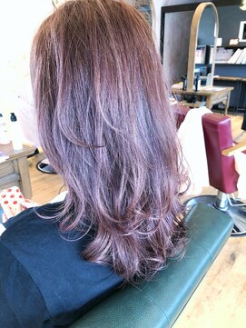ヘアーサロン リアン 鴻巣店(hair salon Rien) 春夏☆フォギーピンク