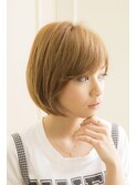 《melt》斜め前髪小顔ショートボブ 大人女性人気スタイル☆