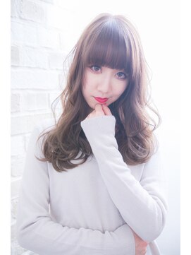 エルサフィロ キタハマ(el zafiro kitahama) 【el zafiro  kitahama】ラウンド　バング　ウェーブ