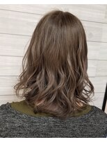 クレア(CREA)&nbsp;ブリーチなし！グレージュブリーチなしのダブルカラー