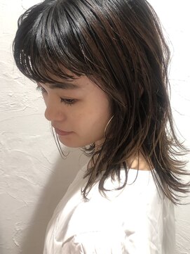 ブラウンズ(BROWNS) オン眉バング×シームレスレイヤー