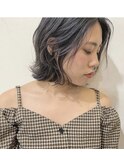 きりっぱなし×ブルーグレー