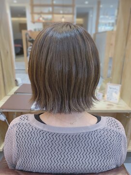 アドラーブル 長岡新保店(adorable) シークレットハイライト 外ハネボブ 20代30代