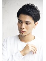 ツーブロックサイドグラデーション
