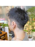刈り上げ×ナチュラルフェード