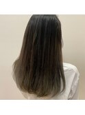 20代30代40代ブリーチなしオリーブグレージュくびれミディ