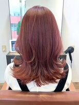 アリスバイアフロート 自由が丘(ALICe by AFLOAT)&nbsp;〇ピンクベージュ くびれヘア 韓国ヘア