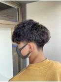 波ウェーブ 波巻きウェーブ メンズ パーマ