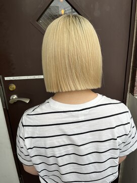 サロンドミルク 溝の口店(salon de MiLK) 10代20代30代/ボブ/ミニボブ/切りっぱなし［溝の口］