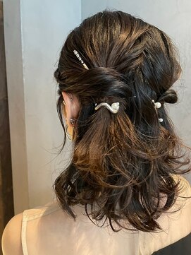 ピカイチ(pikaichi) *pikAicHi*ヘアセット　ミディアム