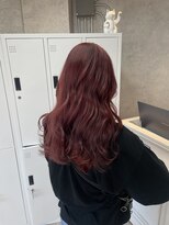 リミットバイアフィナー 大宮店(limit by Afinar) ブリーチ1回×ワインレッド