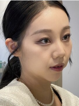 ハンナヘア(hanna hair) 韓国ヨジャドルスモーキーメイク