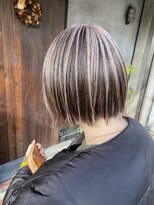 スロウ(Slow)&nbsp;アンブレラカラー×ベージュ/ケアブリーチ