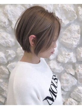 ルア モアナ バイ ヘッドライト 小田原2号店(Lua Moana by HEADLIGHT) #ショートボブ#ベージュカラー#髪質改善