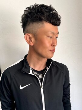 ナービス(NARVIS) メンズ/リーゼント風/パーマ