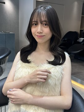 ロンド ロワール 門前仲町(Lond Loire) 韓国レイヤーカット/くびれ巻き/前髪顔周り/セミディ[門前仲町]