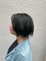 ヴァージ(Verge)&nbsp;レイヤーカット/ウェーブパーマ/前髪/こなれミディ[代官山駅]