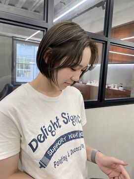 ニコ トウキョウ 渋谷(nico TOKYO) ボブ/外はねボブ/タッセルボブ/オリーブベージュ