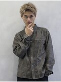 短髪ハイトーン_メンズカット_スパイキーショート