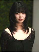 ファムエリア(FEMME AREA) レイヤーカット　ブリーチ　ダブルカラー