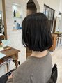 マハロ ヘア リゾート(MAHALO HAIR RESORT)&nbsp;重めなのに動きのあるボブが最近は可愛いと思います！