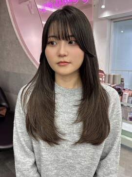 ロンドワン 三宮元町(Lond one) レイヤーカット/ロングヘア/フェイスレイヤー/前髪カット