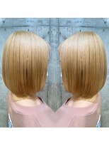 シーズヘア南口店 大人可愛い切りっぱなしボブ
