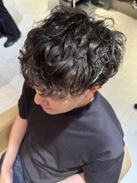 カインド 南青山(hair&make up KIND)&nbsp;波巻きパーマ波打ちパーマ縦落ちパーマツイストスパイラルmen's