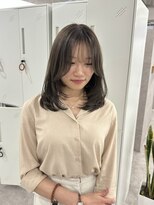 マレバイリベル 西中島(mele. by Libelle)&nbsp;簡単ワンカールのミディアムレイヤーstyle