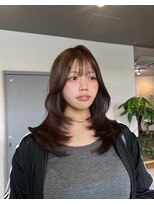 ヨム(YOMU)&nbsp;【秋仕様】マロンブラウンにレイヤー