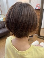 フリー(Free)&nbsp;40代50代60代◎前下がりショートヘア/ショートボブ/前下がりボブ