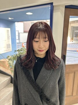 ウクラ バイ レシッド 池袋(uchla by rcid) 春におすすめ!ワインレッド