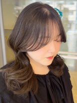 シェモアイグレック(chez-moi igrek)&nbsp;20代30代40代小顔顔まわりカットグレージュカラー