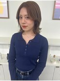 Norn◆切りっぱなしボブ/柔らかベージュカラー