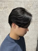 アネロ 名駅(anhelo)&nbsp;曲がる縮毛矯正/センターパート/メンズ縮毛矯正