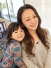 【親子割♪】【ペアカット】一緒にキレイに♪カット＋カラー＆キッズカット